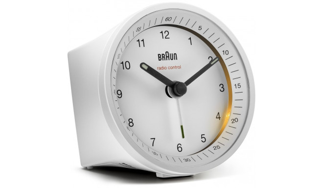 "Braun BC 07 W-DCF Funkwecker wei"