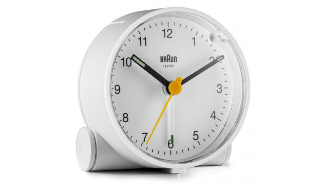 "Braun BC 01 W Quarzwecker wei"