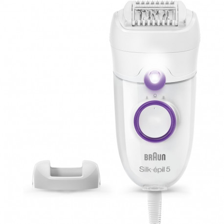 "Braun Epilierer Silk-epil 5 81770432. Weiß. 28 Pinzette. MicroGrip. Rasieren. Deutschland. 1.23 m"