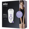 "Braun Epilierer Silk-epil 5 81770432. Weiß. 28 Pinzette. MicroGrip. Rasieren. Deutschland. 1.23 m"