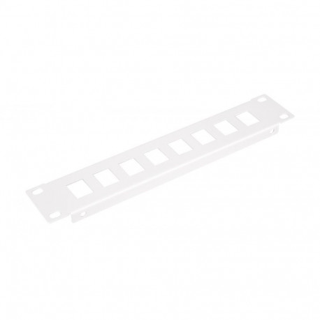 "Equip Patchpanel 10"" mit Keystone Montage 1U. grau"