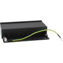 "Equip Patchpanel 8x RJ45 Cat6A FTP 1HE Premium schwarz"