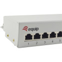"Equip Patchpanel 12x RJ45 Cat6 FTP Desktop ISO/IEC hellgrau"
