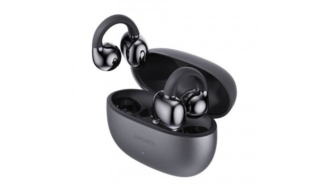 "4smarts Open Ear Bluetooth Kopfhrer SkyBuds Clip spacegrau"