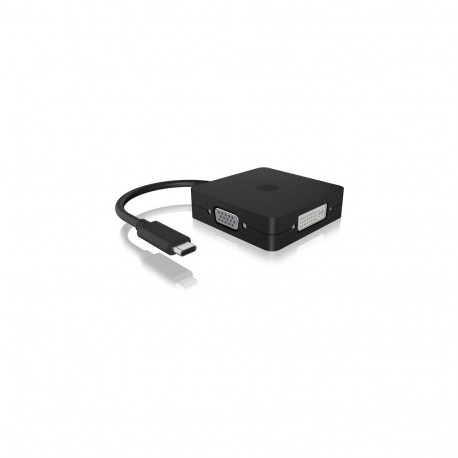 "ICY BOX IB-DK1104-C USB-C 4-in-1 Video Adapter"