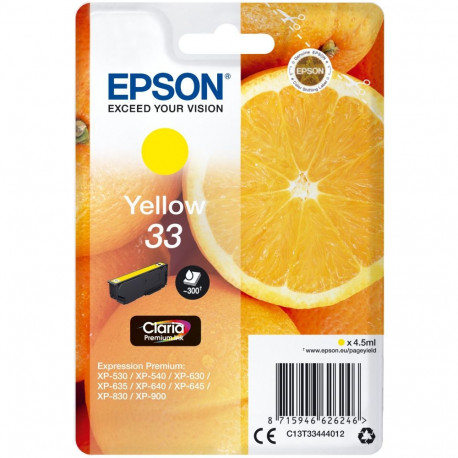 "Epson C13T33444012 yellow"