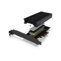 "PCI Express Card (x4) > 1x M.2 NVME 2280/2260/2242 mit Kühlkörper RaidSonic"
