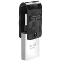 "STICK USB3.1 64GB Silicon Power Type C C31 Black"