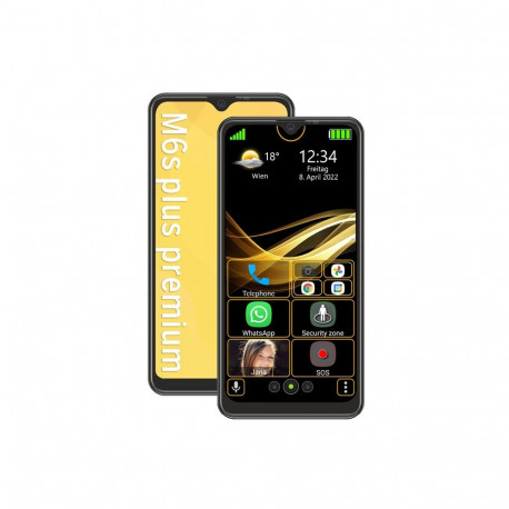 "Bea-Fon M6s Plus schwarz inkl. TPU Case + Displayschutz"