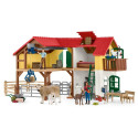"Schleich Farm World 42407 Bauernhaus mit Stall und Tieren"