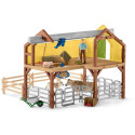 "Schleich Farm World 42407 Bauernhaus mit Stall und Tieren"