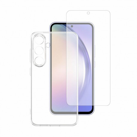 "4smarts 360 Starter Set Glas + Case fr Galaxy A55"