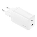 "4smarts Ladegert PDPlug Dual 45W GaN 2xC. wei"