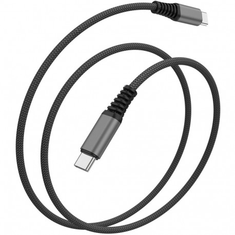"4smarts USB-C auf USB-C Kabel PremiumCord 100W 1.5m. schwarz"