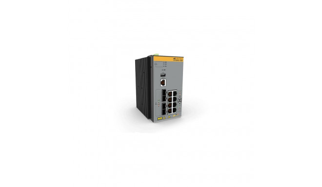 "ALLIED L3 Industrial Ethernet Switch 8x 10/100/1000-T PoE+ 4x SFP Ports"