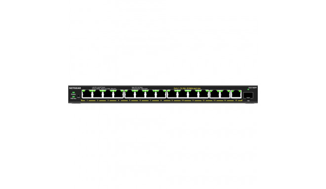 "NETGEAR Switch 16x GE GS316EPP-100PES PoE+ Gigabit 231W 1SF"