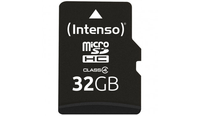 "CARD MicroHC 32GB Intenso C4 21MB/s inkl.SD Adapter"
