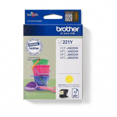 "Brother LC221Y yellow"