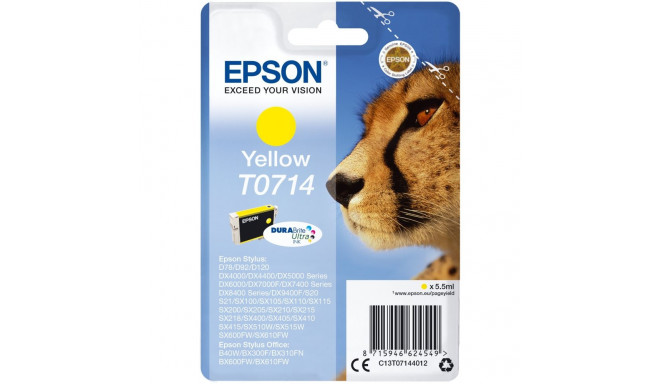 "Epson T071440 yellow NEUE VERPACKUNG"