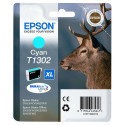 "Epson Tinte 1LB T1302 ink cartridge cyan extra high capacity 10.1ml 1-pack blister without alarm - 