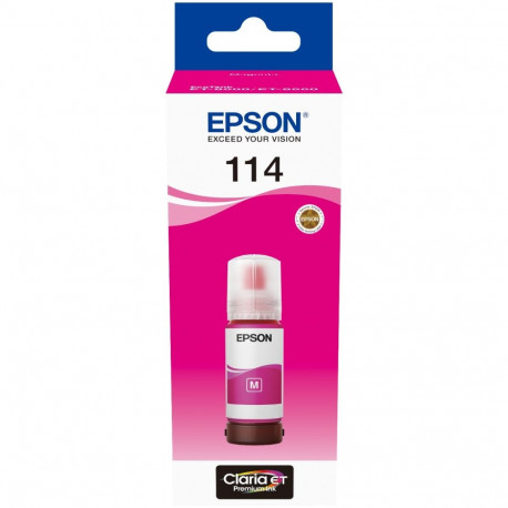 "Epson Tinte 114 C13T07B340 Magenta Eco Tank Nachfülltinte 70ml"