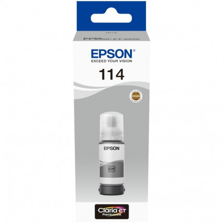 "Epson Tinte 114 C13T07B540 Grau Eco Tank Nachfülltinte 70ml"