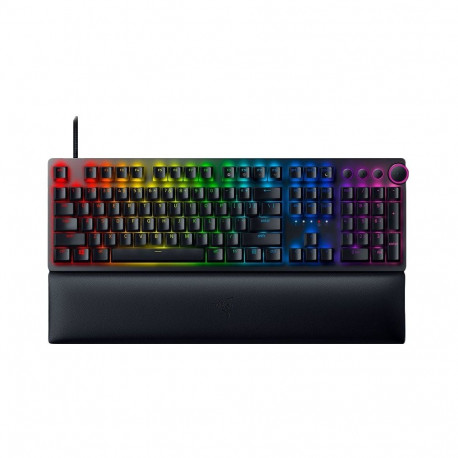 "Razer Keyboard Huntsman V2 Gaming (DE) black Full Size.On-the-fly-Makro"