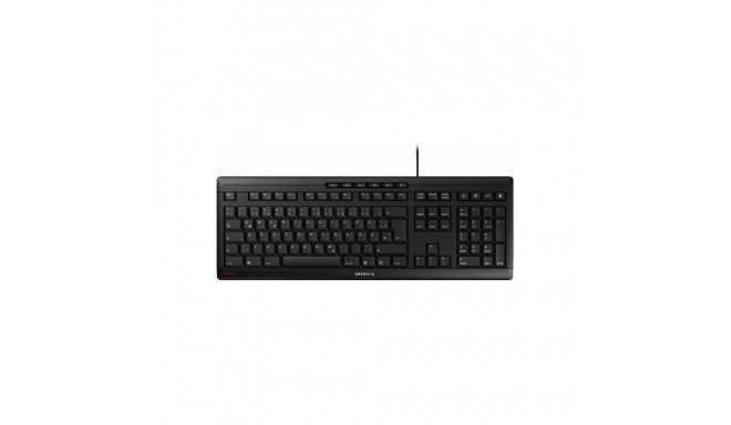 "CHERRY TAS STREAM KEYBOARD Corded CS-Layout schwarz"