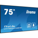 "IIYAMA 189.3cm(75"") LH7575UHS-B1AG 16:9 3xHDMI+DP+2xUSB IPS retail (Speditionsversand)"