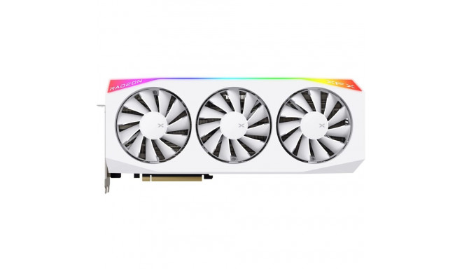 "RX 9070 XT 16GB XFX Mercury Magnetic Air RGB OC GDDR6 3 Fan white"