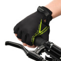 Rękawiczki rowerowe Meteor MX12 czarne 17615-17616-17617-17618 M