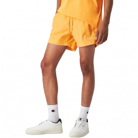 Spodenki kąpielowe męskie Champion Beachshort pomarańczowe 219979 OS059  S