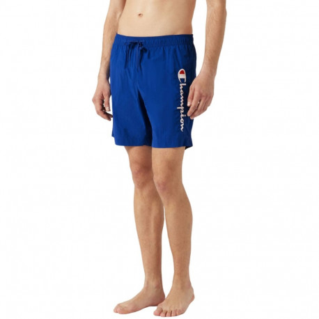 Spodenki kąpielowe męskie Champion Beachshort niebieskie 219978 BS008  XL