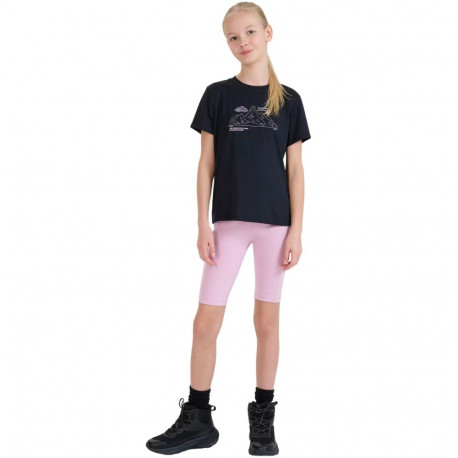 Spodenki dla dziewczynki 4F FNK F0857 jasny róż 4FJWSS25TFSHF0857 56S 122-128cm