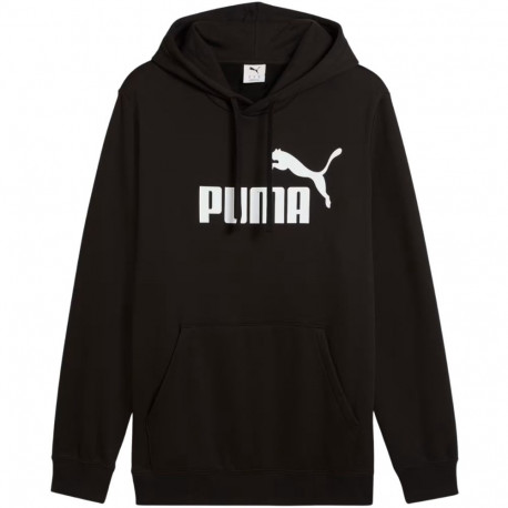 Bluza męska Puma ESS No.1 Logo Hoodie FL czarna 682570 01 2XL