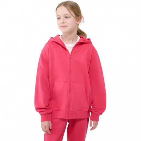 Bluza dla dziewczynki 4F F1853 fuksja 4FJWSS25TSWSF1853 55S 158cm