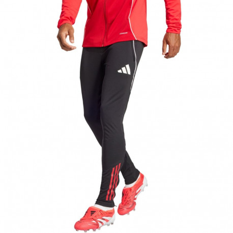Adidas meeste treeningpüksid Tiro 25 Competition JI6496 2XL, must-punane