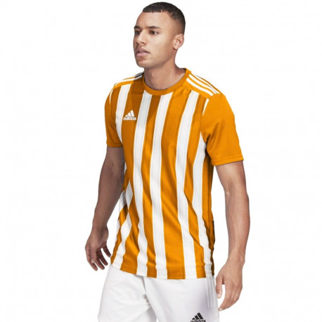 Adidas meeste särk Striped 21 Jersey H35642 S, oranž-valge