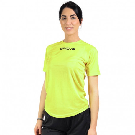 Givova spordisärk One MAC01 0019 XS, neoonkollane