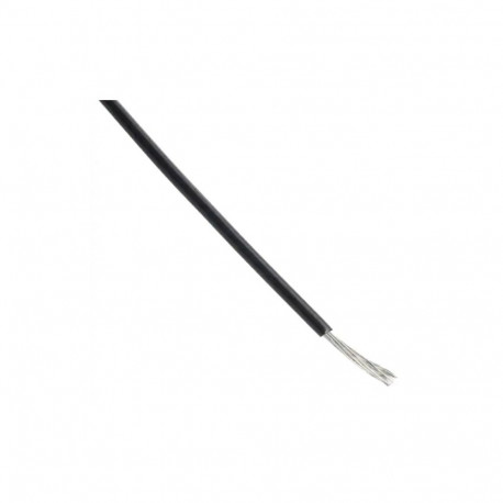Montaažijuhe 1,33mm², must AWG16 UL1007/1569 305m