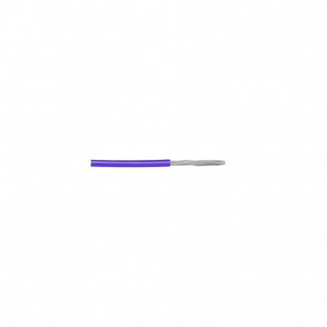 AWG24 HOOK-UP WIRE VIOLET UL1007/1569