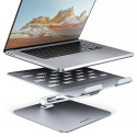 AXAGON STND-LQ Stand for 10 to 16 Zoll Laptops and Tablets - silver