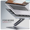 AXAGON STND-LQ Stand for 10 to 16 Zoll Laptops and Tablets - silver