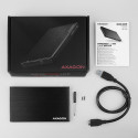 AXAGON EE25-XA6 USB3.0 - SATA 6G 2.5" väline ALINE karp