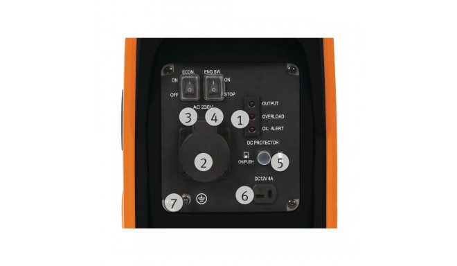 invertergeneraator Unicraft PG-I 12 SR, 6706112 ampUC