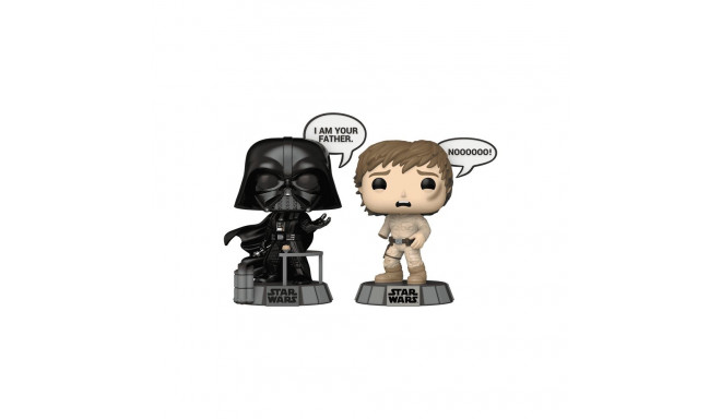 FUNKO POP! vinüülfiguur: Star Wars – Darth Vader ja Luke Skywalker (ütlused), 2-pakk