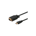 Savio HDMI - D-Sub (VGA) Cable 1.8m Black (SAVKABELCL-103)