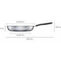Ceramic frying pan FISKARS FF, non-stick coating, 26 cm, 1 pc.