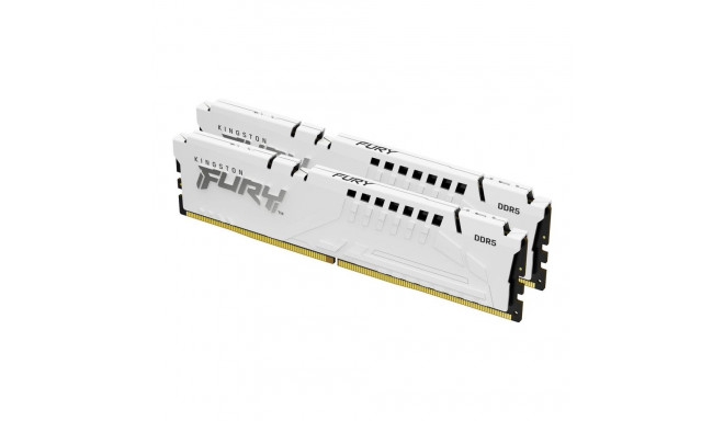KINGSTON 32GB 6000MT/s DDR5 CL36 DIMM 2 komplekt FURY Beast valge EXPO