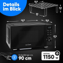 Mikrolaineahi ProfiCook MWG1278 must